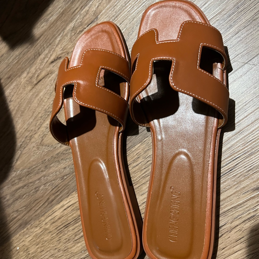 Cute H looking sandals